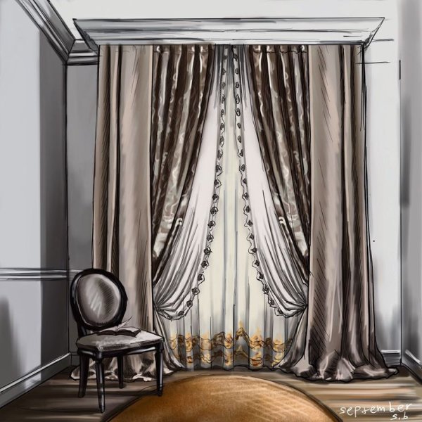 Портьеры Жан Пьер