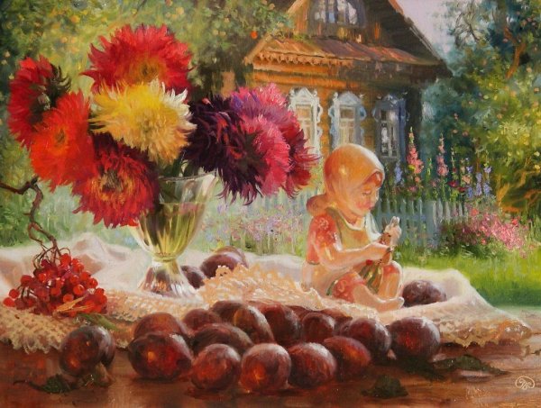 Художник Владимир Жданов август