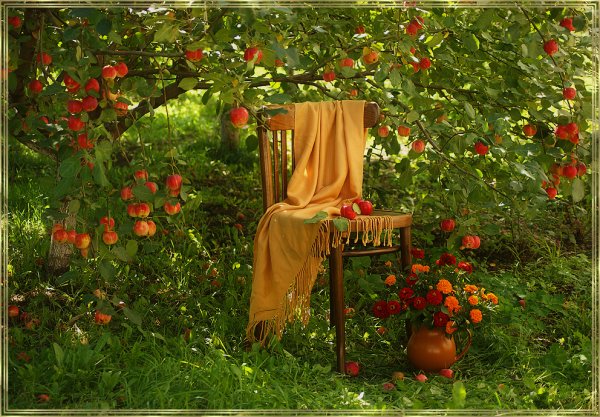 "Сад с цветущими абрикосами" 1888г.