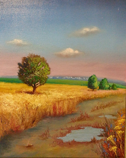 Конец лета картины художников