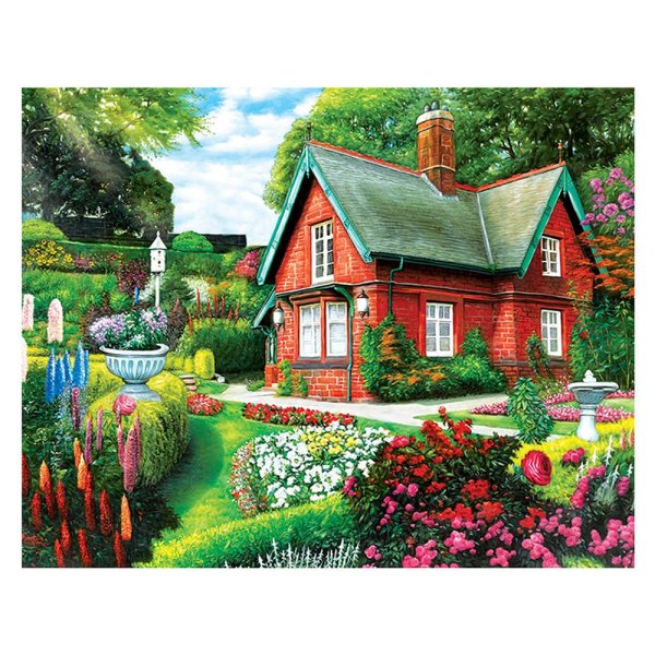 Красивый домик с садом