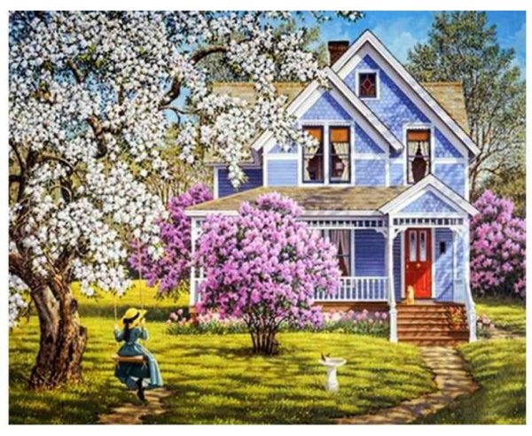 Весенний домик