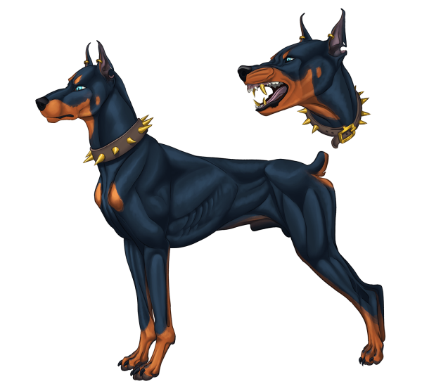 Собака Доберман