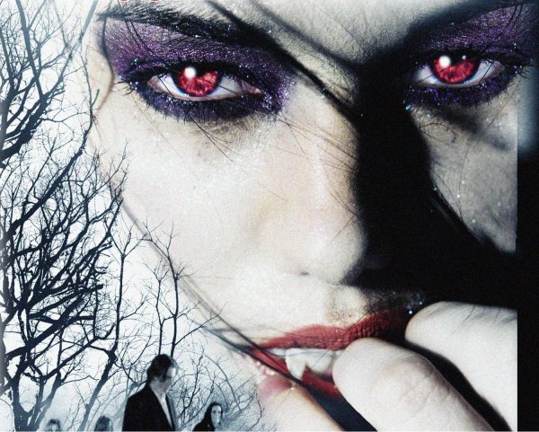 Фэнтези девушки вампиры