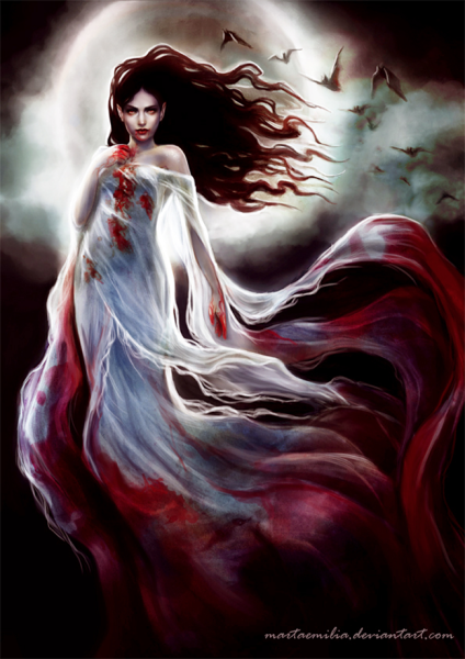 Вампирша арт