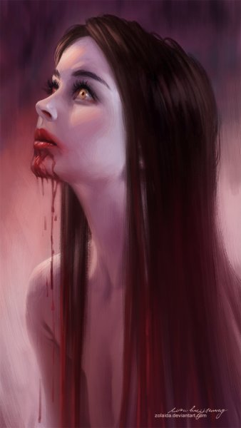 Девушка с яблоком арт