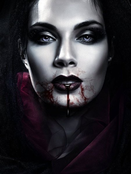 Нарисовать вампира