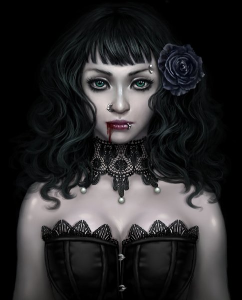 Вампирша мультяшная