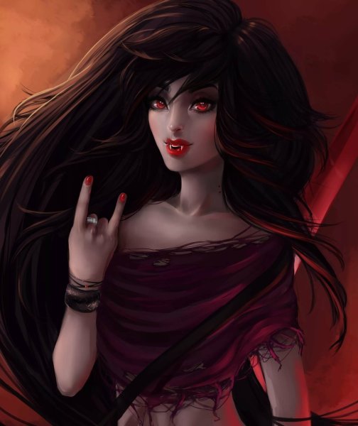 Вампирша арт