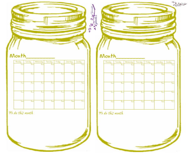 Распечатки баночки