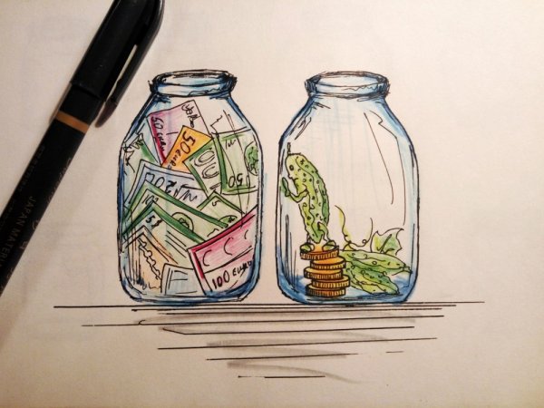 Скетч баночки