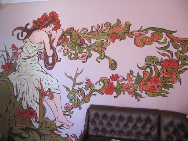 Декоративная роспись стен