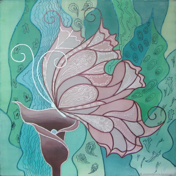 Галина година батик панно