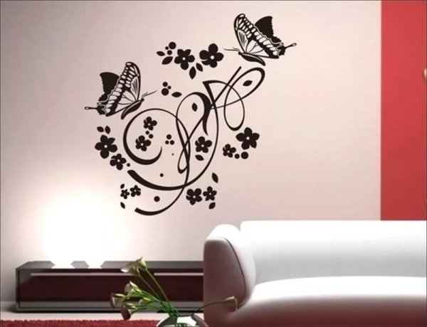 Трафареты декоративные для стен