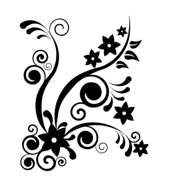 Трафарет узоры