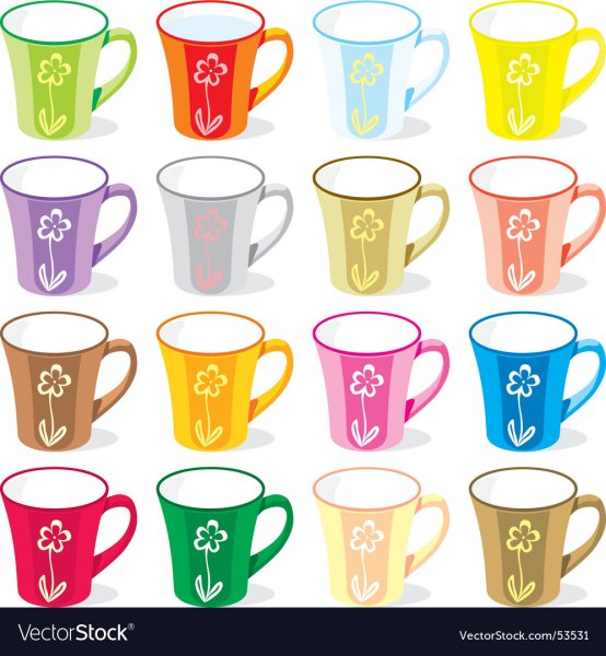 Раздаточный материал чашки