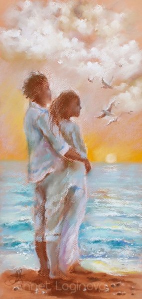 Аннет Логинова картины влюбленные