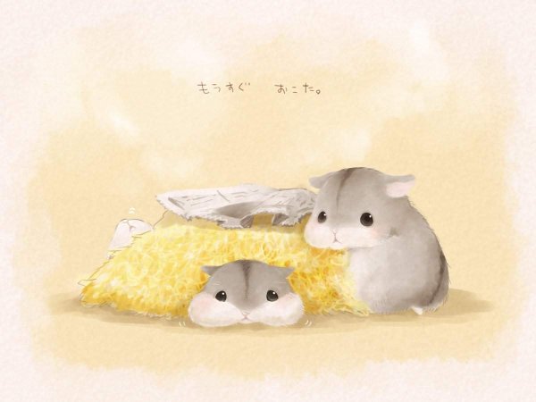 Хомячок аниме