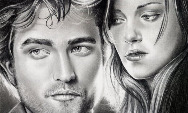 Мужчина и женщина рисунок