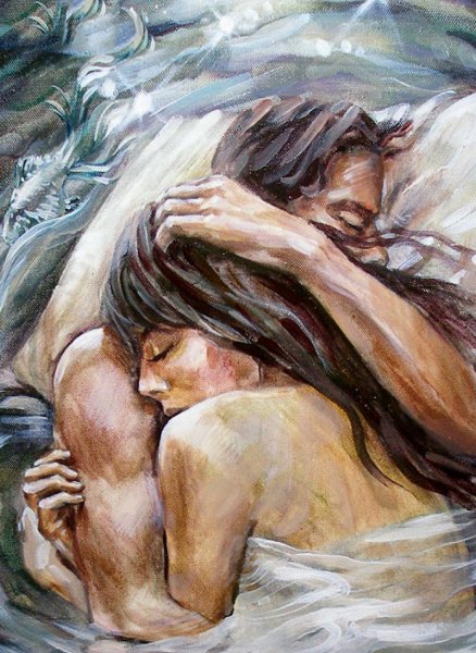 Объятия влюбленных