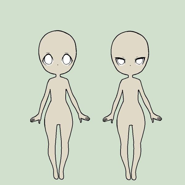 Манекены для рисования пони девушки Эквестрии