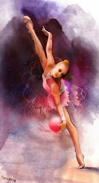 Гимнастика иллюстрация