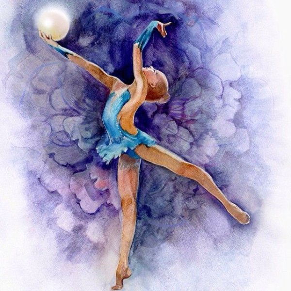 Картина гимнастка