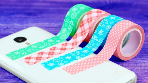 Идеи для декоративного скотча