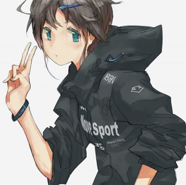 Tomboy девочка anime