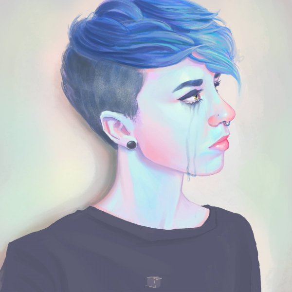 Девушка Томбой арт