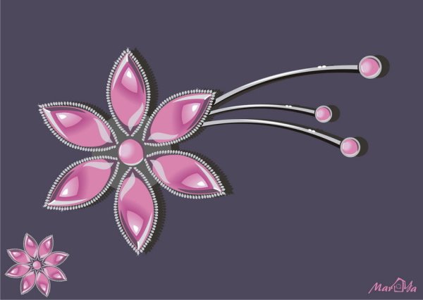 Заколки для рисования