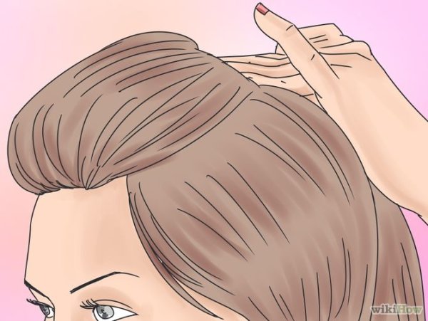 Референсы причёсок с челкой назад