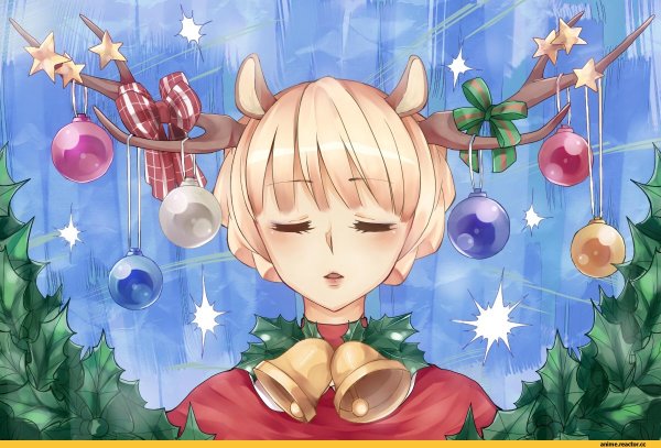 Омела арт аниме