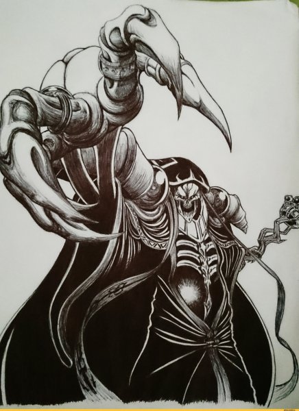 Владыка альбедо и Аинз