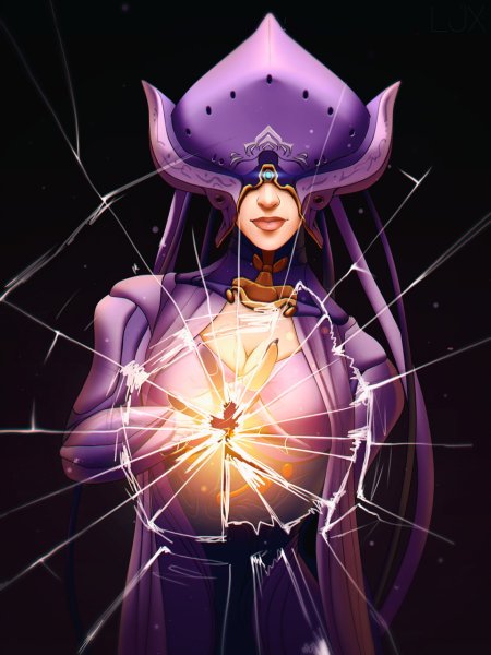 Лотос варфрейм арт