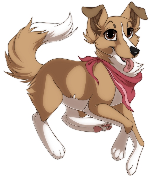 Аниме песик