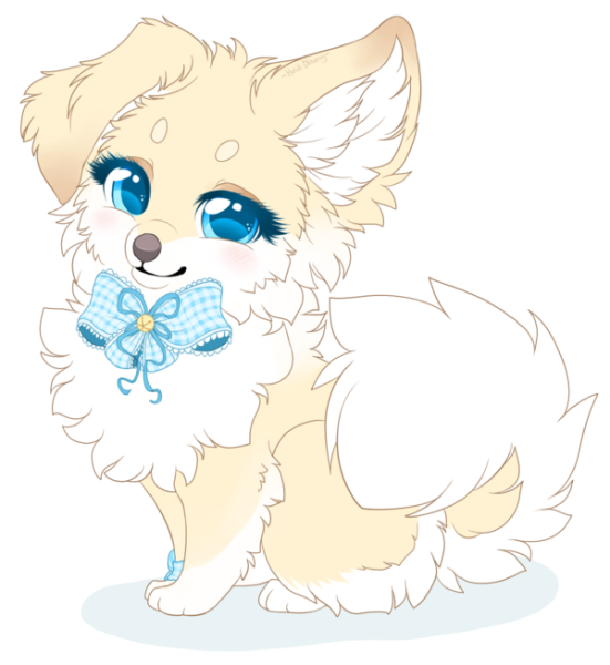 Аниме щенки