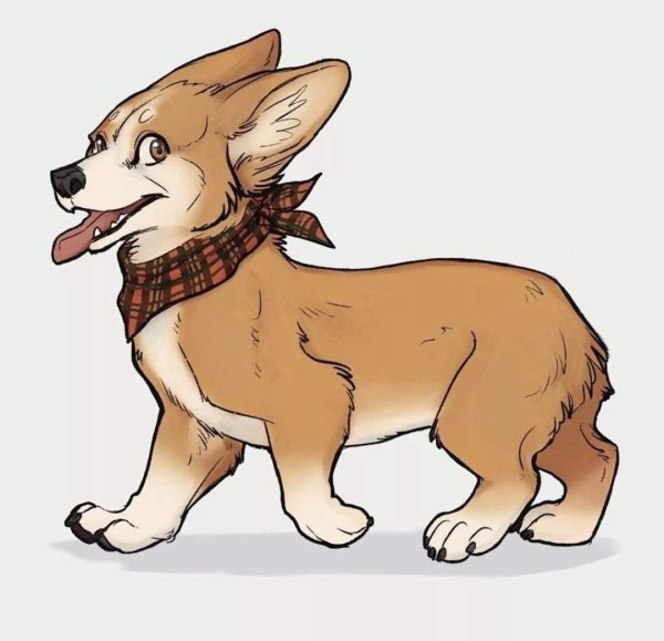 Вельш корги пемброк арт