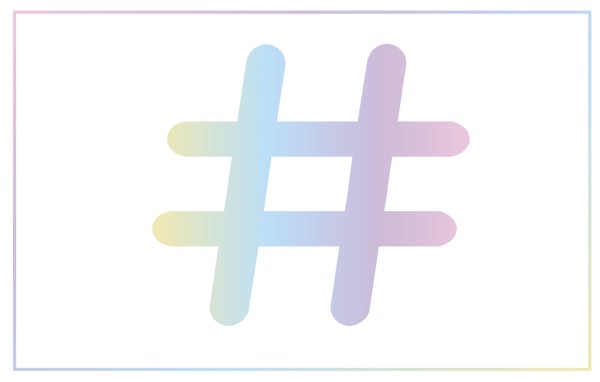 Хештег шаблоны для вырезания