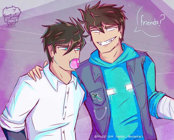 Стив и ХЕРОБРИН арт