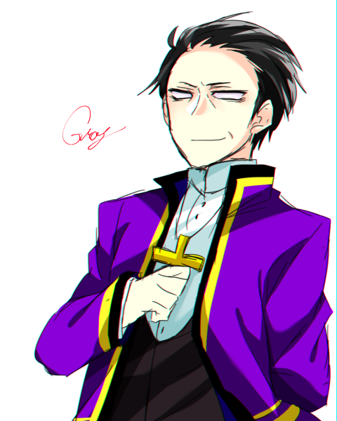 Аниме священник