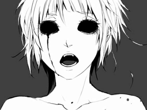 Аниме девушка в психушке