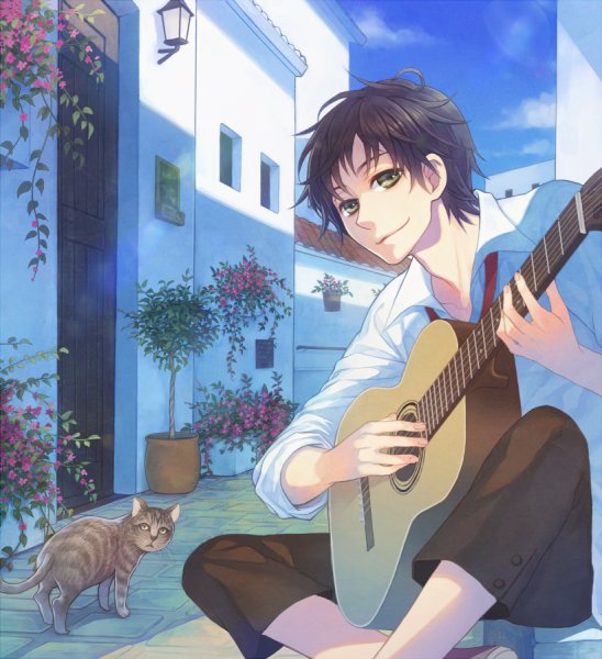 Аниме кун гитарист