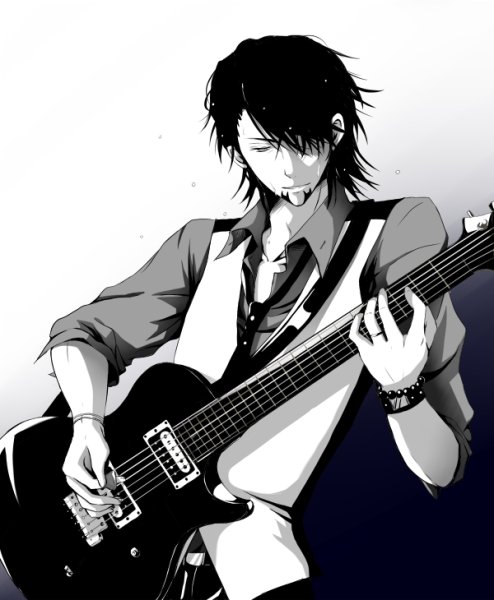Аниме гитарист