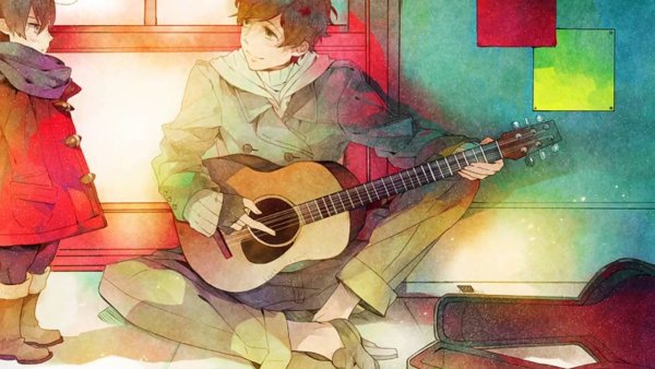 Хеталия Испания гитара