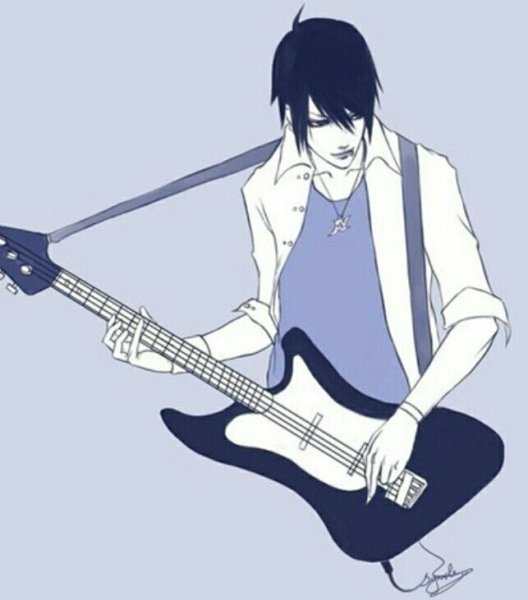 Электрогитарист референс