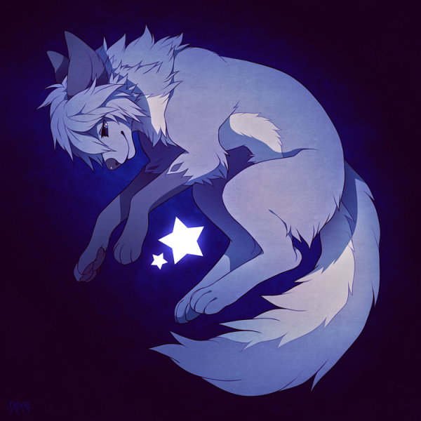 Волчица человек аниме