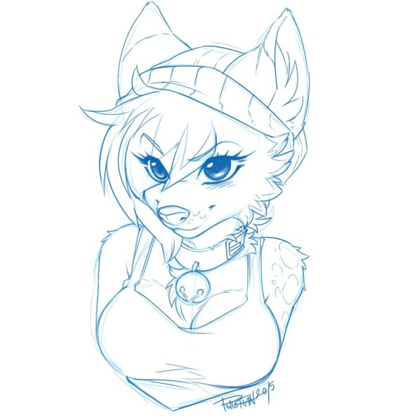 Фурри для срисовки