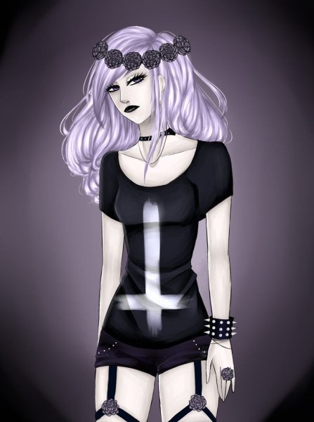 Лёгкие готические рисунки