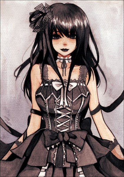 Рисунки для срисовки Готика